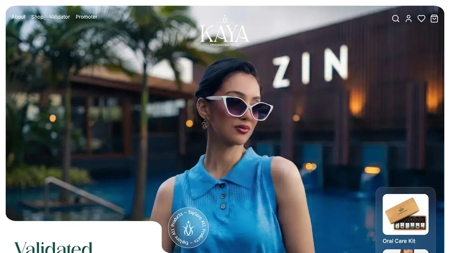 Kaya E-Commerce screenshot